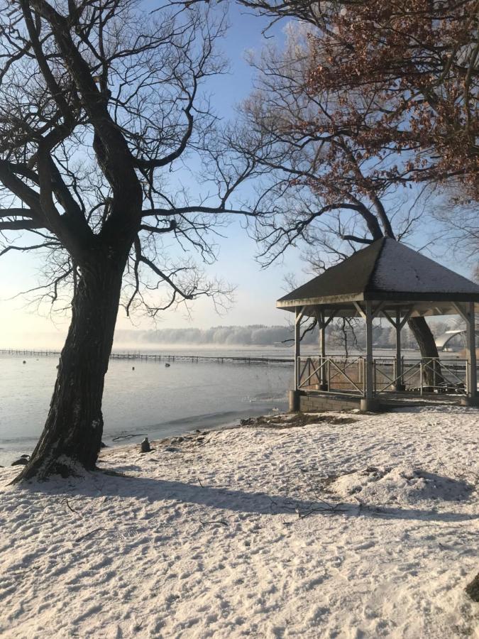 Drewniany Domek Nad Miedwiem Можичин Экстерьер фото