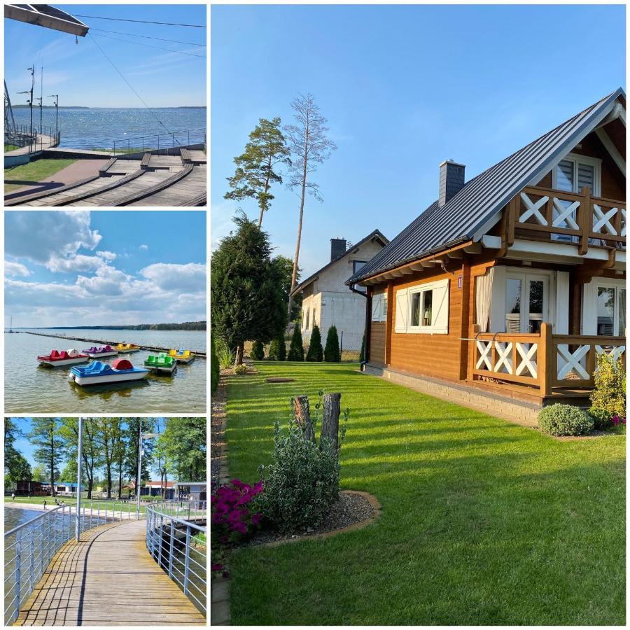 Drewniany Domek Nad Miedwiem Можичин Экстерьер фото